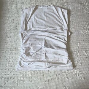 Abercrombie & Fitch White Tank Top